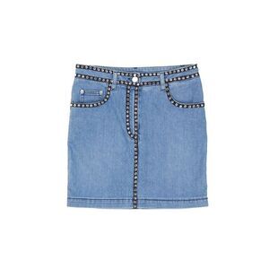 Moschino Couture Cotton Denim Skirt Women